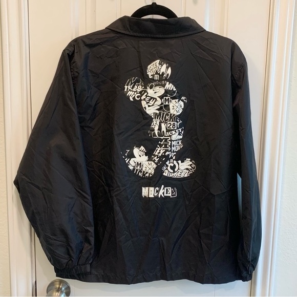 Neff Jackets & Coats Neff X Disney Mickey Mouse Black Windbreaker